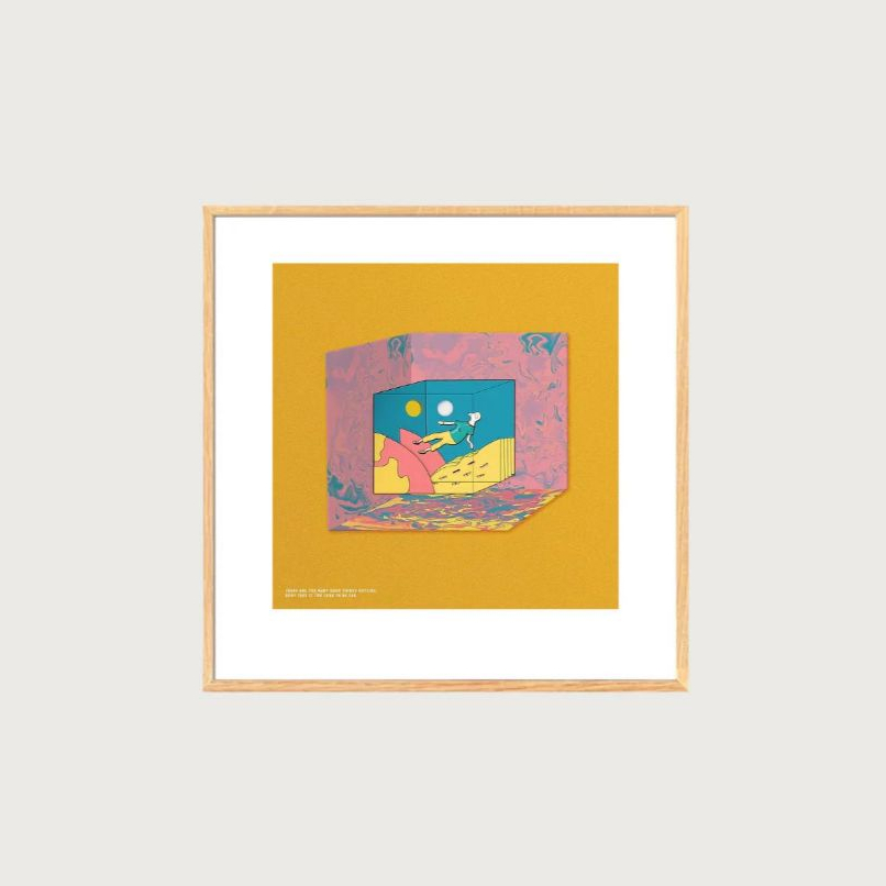 SummerDojo ภาพติดผนัง Hey Blues, Let Me Shake You Loose I 30x30 cm