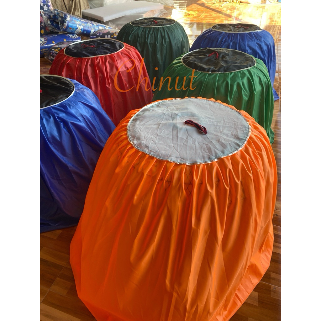 มุ้งไก่ผ้าร่มแบบทึบยาว