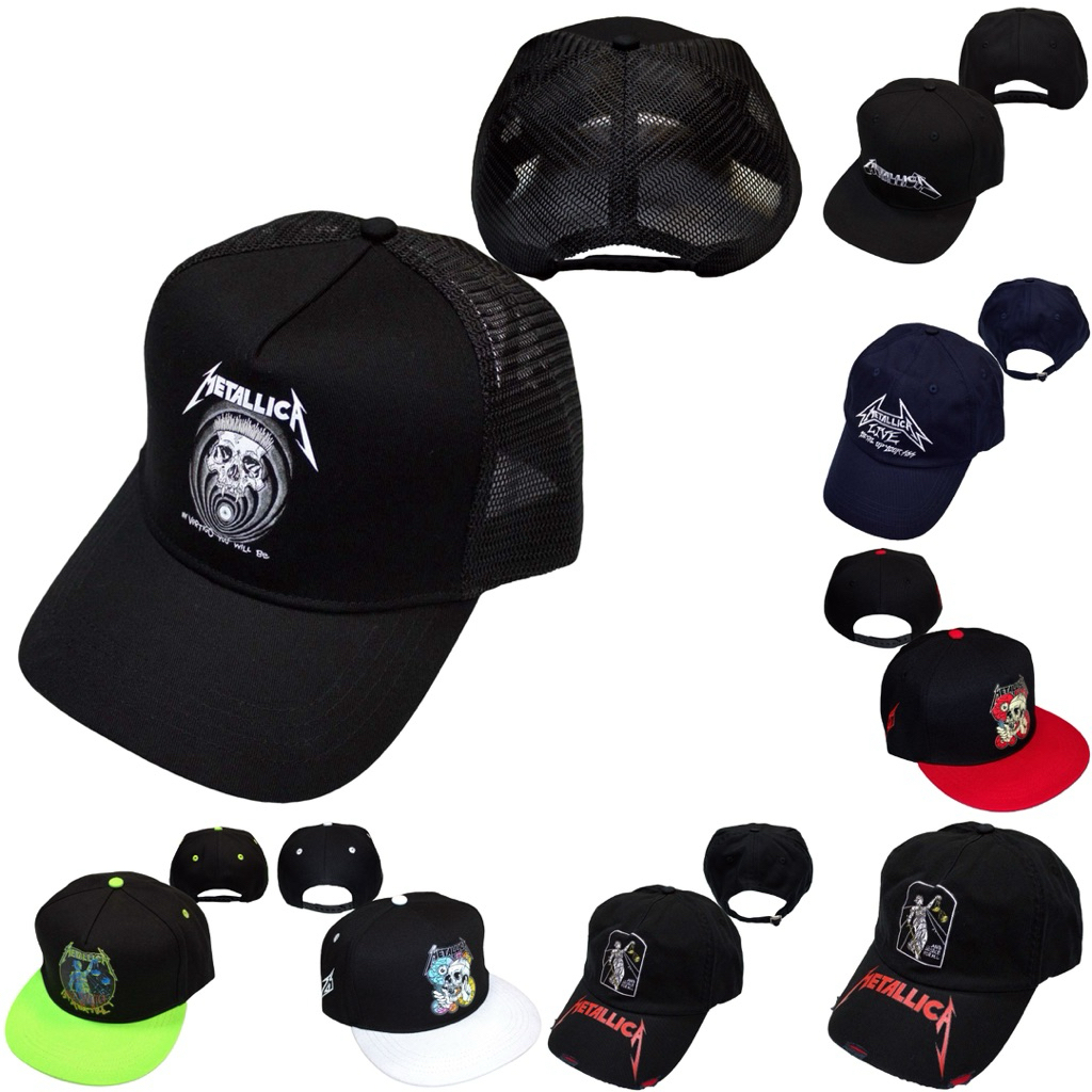 🇬🇧[PREORDER] หมวกวง Metallica Cap ลิขสิทธิ์แท้ UK รวมแบบสุดฮอต