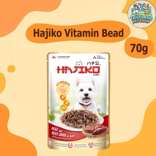 Hajiko Vitamin Bead ฮาจิโกะ อาหารเปียกสุนัขเกรดพรีเมี่ยม ขนาด 70g