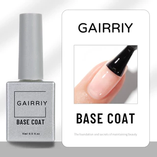 GAIRRIY เบสโค๊ท ท็อปโค๊ท เงา ทนนาน ใช้ดีมาก ขนาด 15ml สินค้าพร้อมส่ง