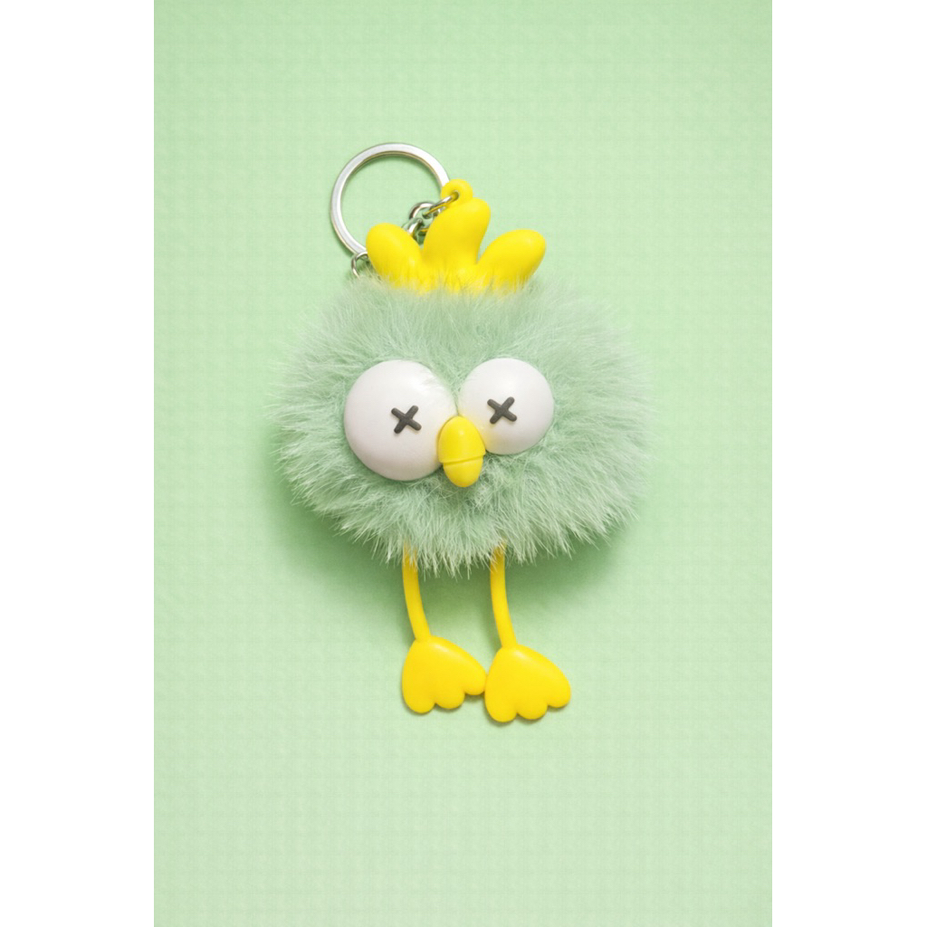 V1 พวงกุญแจขนนุ่มฟู น่ารัก ไซด์มินิ - รูปที่ 3