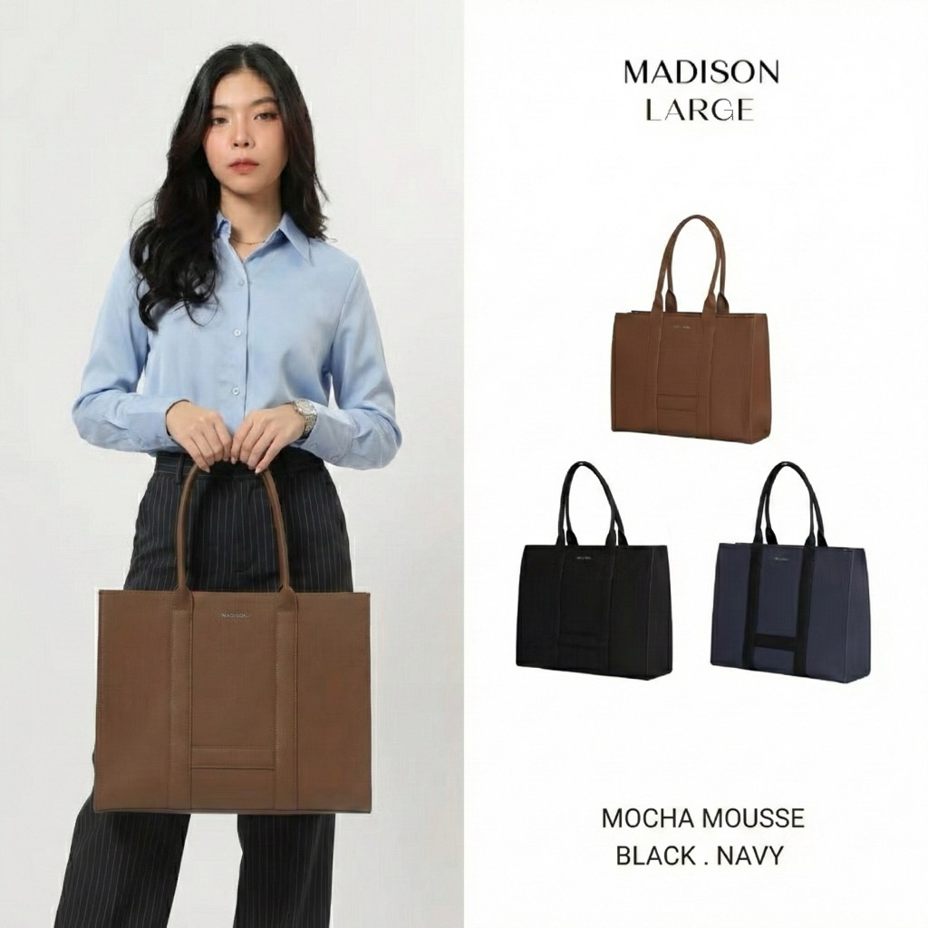 ABDSTORE | Madison Tote Bag - Large By Ambassador 8137