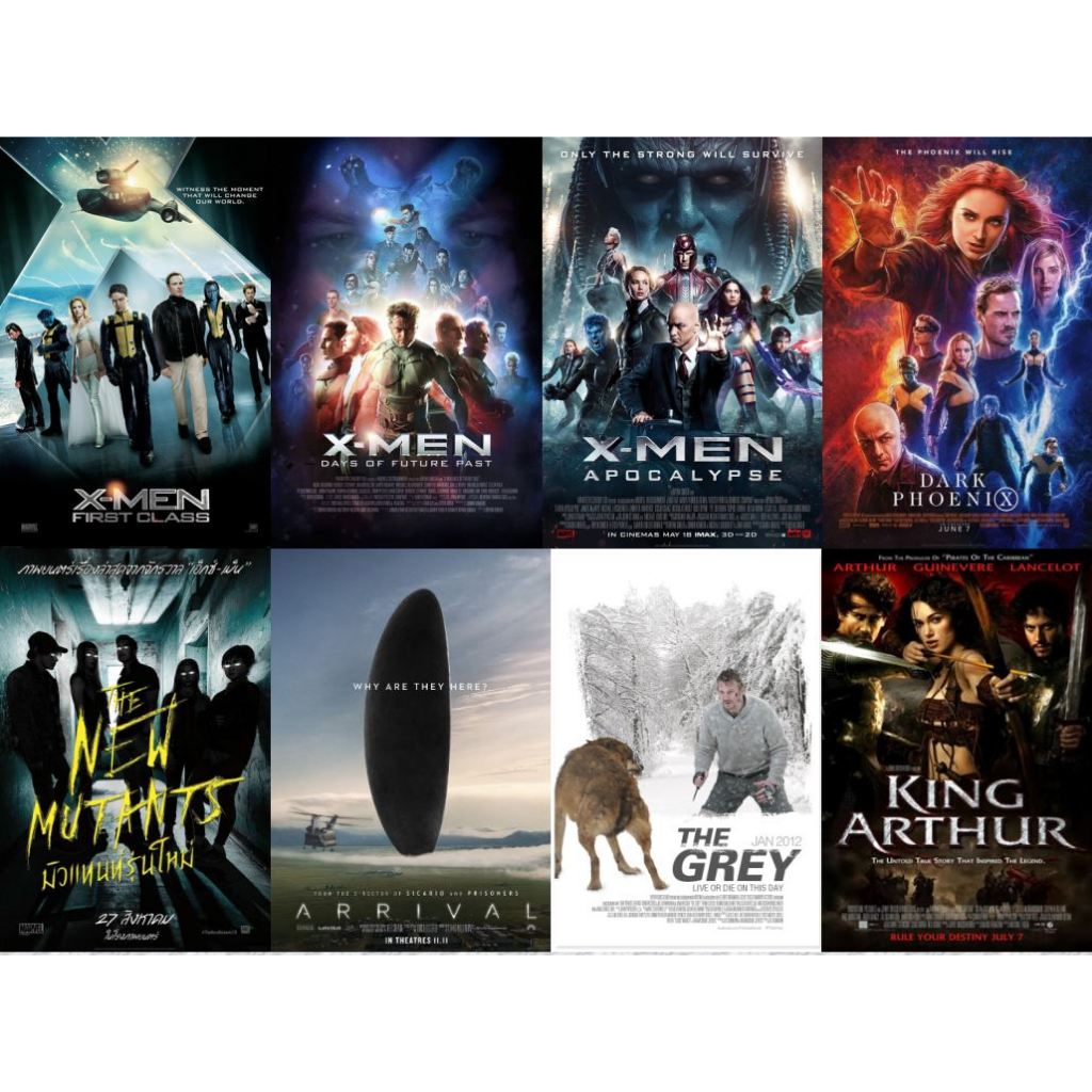 Flash Drive 64 Gb X-Men Chronicle Vol.2_Arrival_The Grey_King Arthur 1080p and 4K