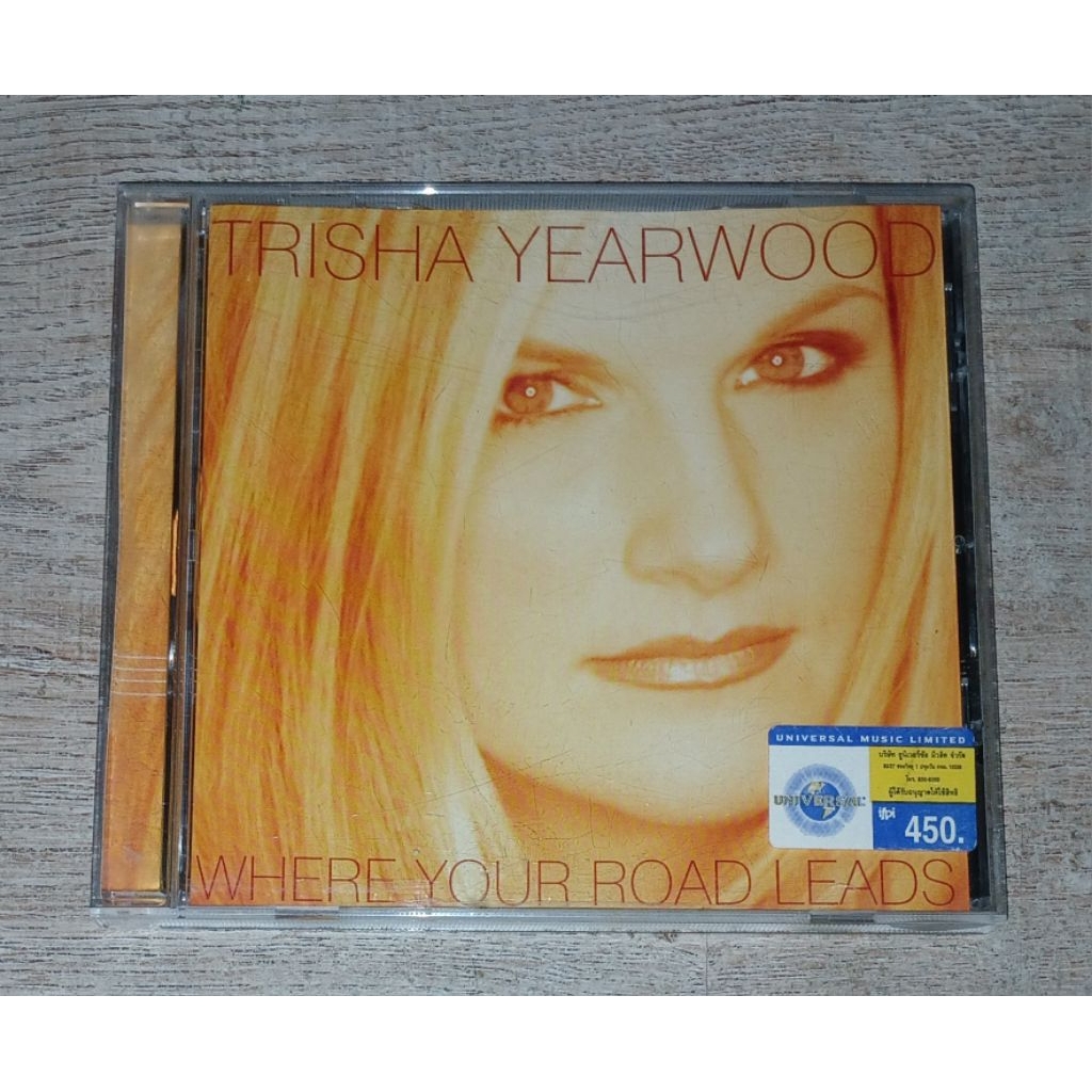 Trisha Yearwood ซีดี CD Album Where Your Road Leads Thailand Edition
