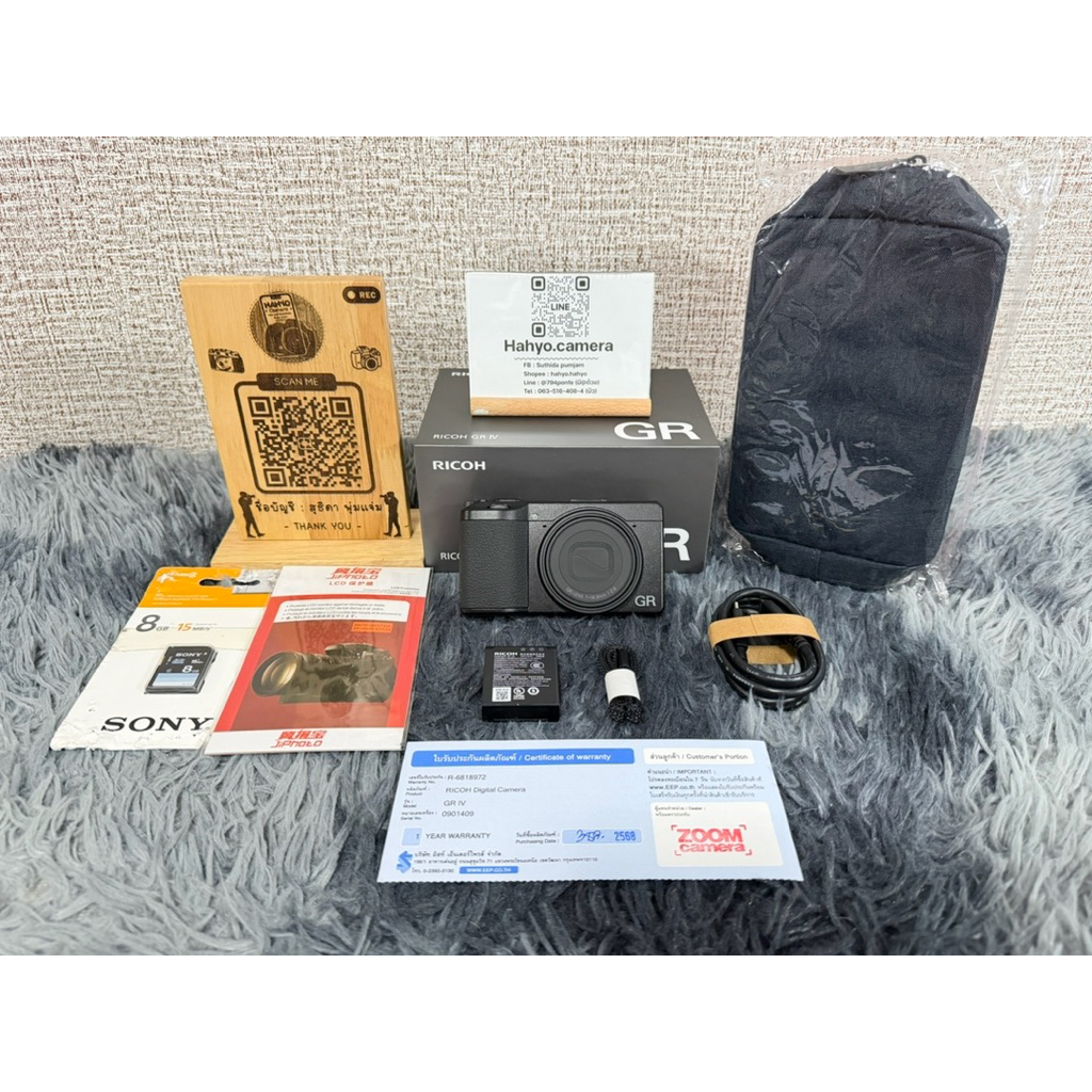 Ricoh Gr iv สินค้ามือสองประกันเหลือ 🛵 มีบริการส่งด่วน / ส่งทันทีในกทม. 🛵