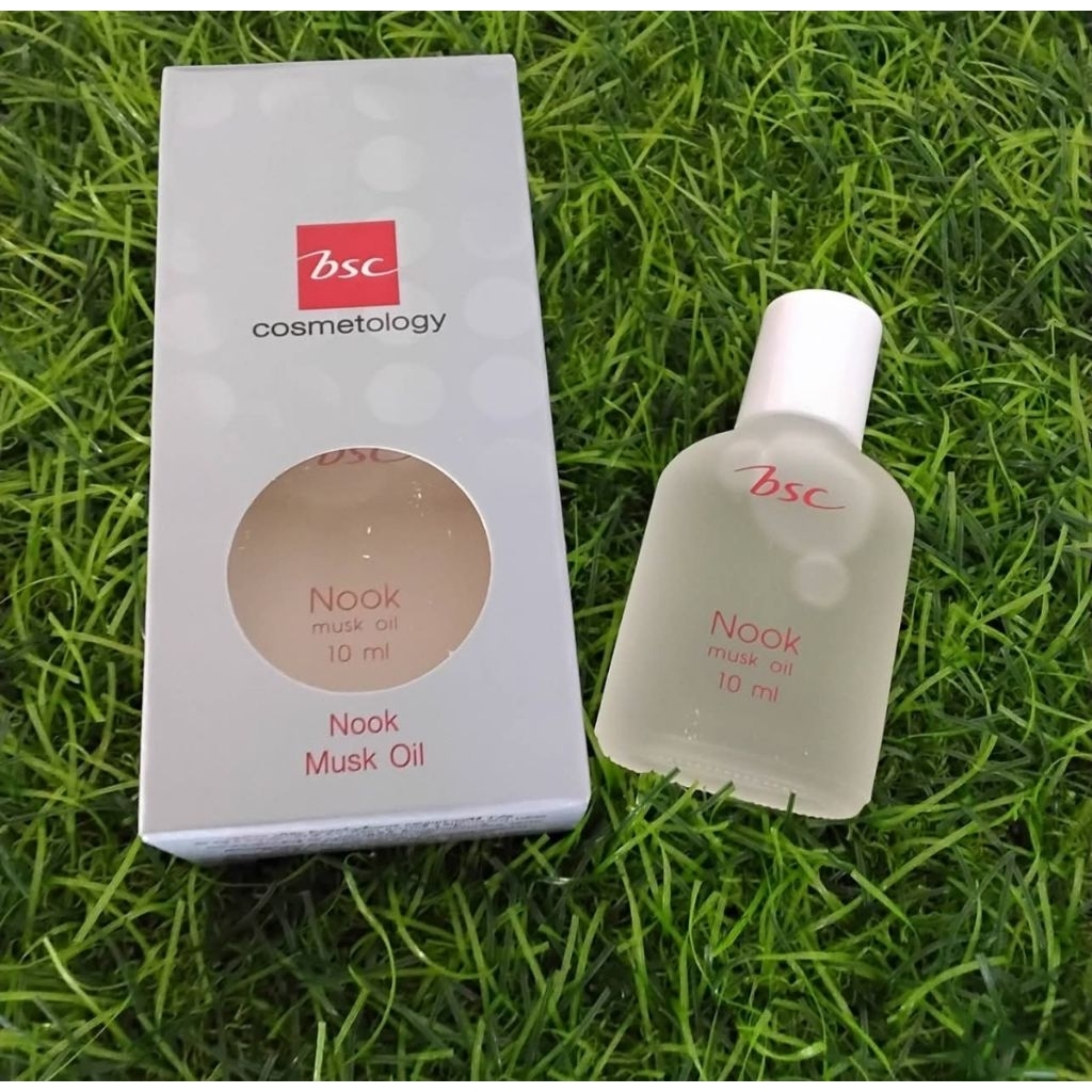 BSC NOOK MUSK OIL น้ำหอมบีเอสซี กลิ่น nook กลิ่นหอมละมุน ติดทนนาน (1 ขวด แบบเติม 10 ml.)