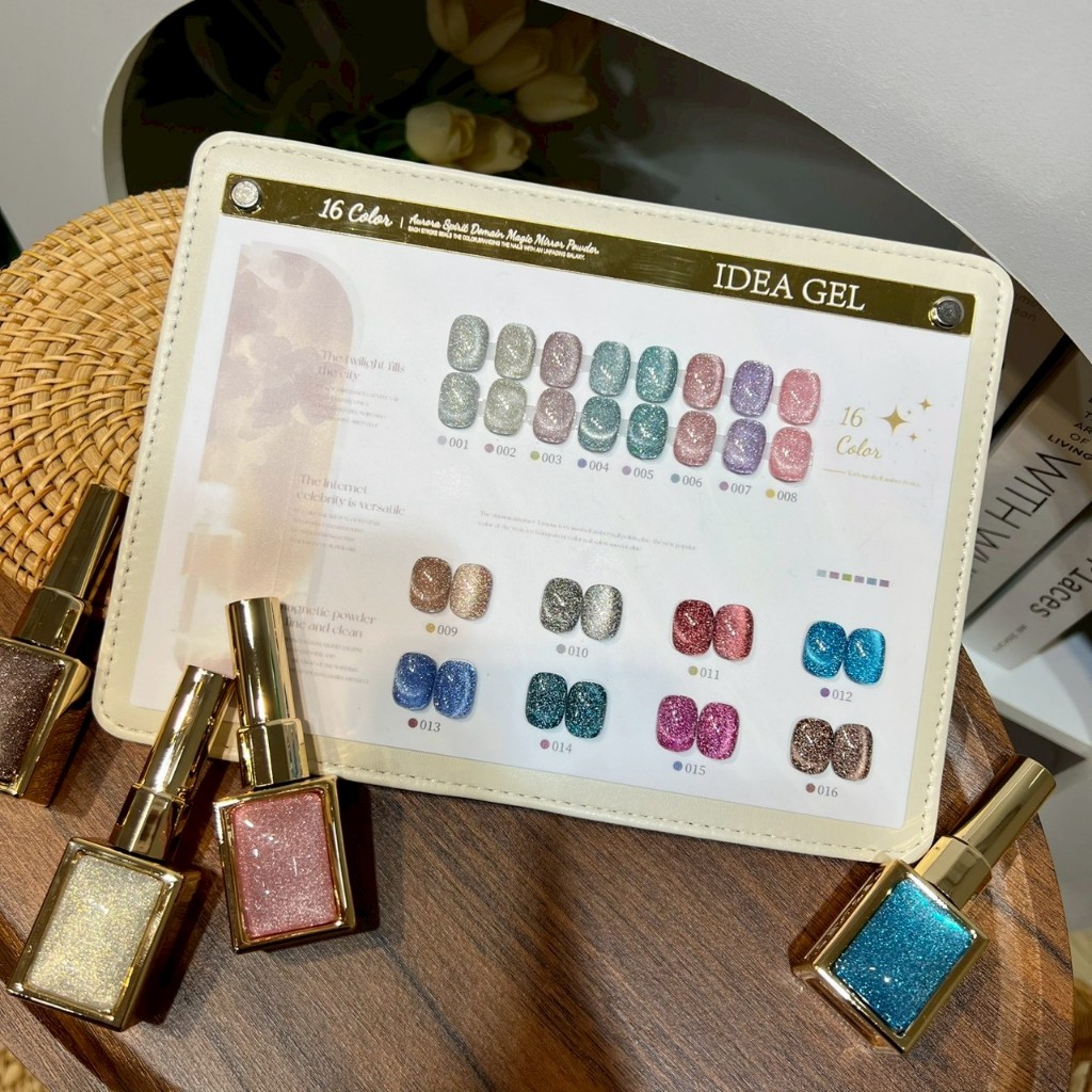 Classy flash Set Cat eye 16สี ( IR16-10 ) idea gel2026 พร้อมชาร์จสำเร็จรูป