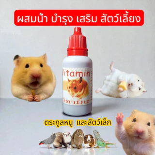 50 cc วิตามินสำหรับสัตว์เล็ก สำหรับสัตว์เล็กและสัตว์ฟันแทะ ส่งด่วนทุกวันจร้า