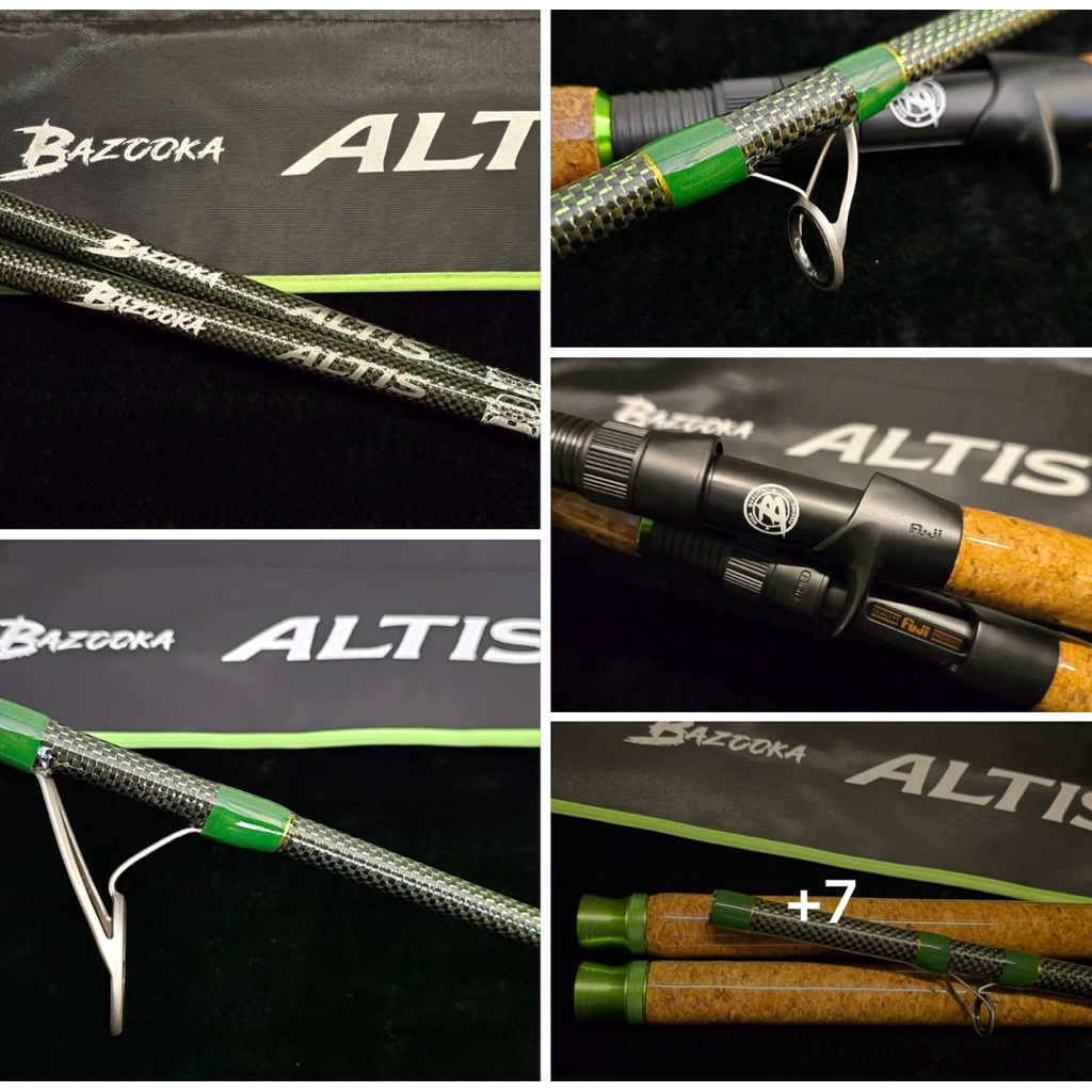 BAZOOKA ALTIS คันหน้าดิน ลายเกล็ดมังกรเขียว 2026