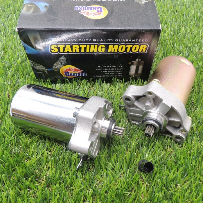 ไดสตาร์ท scoopy,scoopy- i,click, click110,zoomer-x,icon มอเตอร์สตาร์ทเดิม std/400cc มอเตอร์สตาร์ทแต่ง เพิ่มแรงม้า