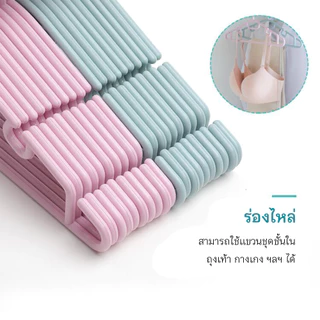 100PCS ไม้แขวนเสื้อพลาสติกกันลื่นสีขาว แพ็ค เหมาะสำหรับจัดระเบียบตู้เสื้อผ้า ไม้แขวนเสื้อพลาสติกบาง ไม้แขวนเสื้อ