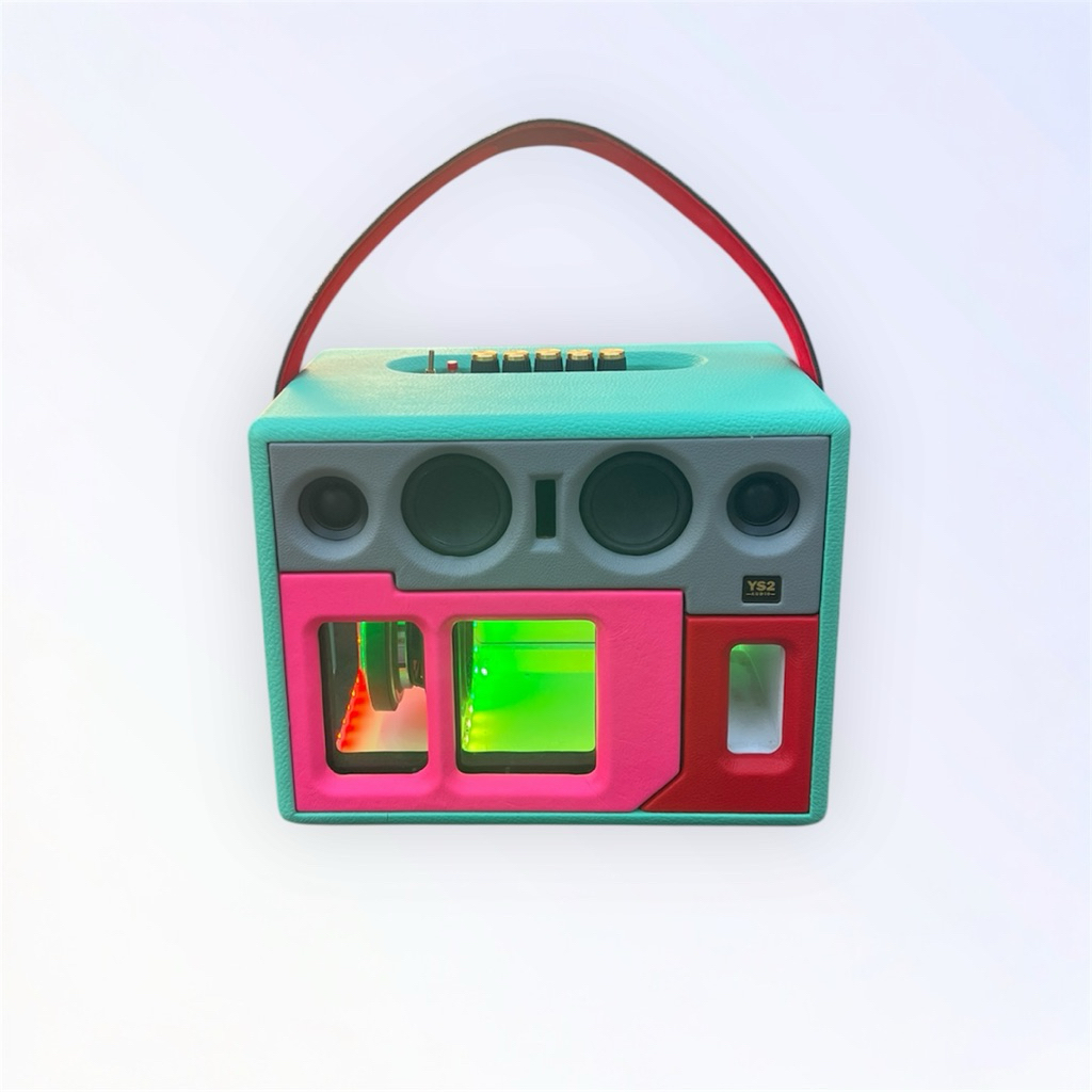 ลำโพงบลูทูธพร้อมฟัง 3 นิ้ว กระแทกข้าง ระบบแบตเตอรี่ (Ys2audio)