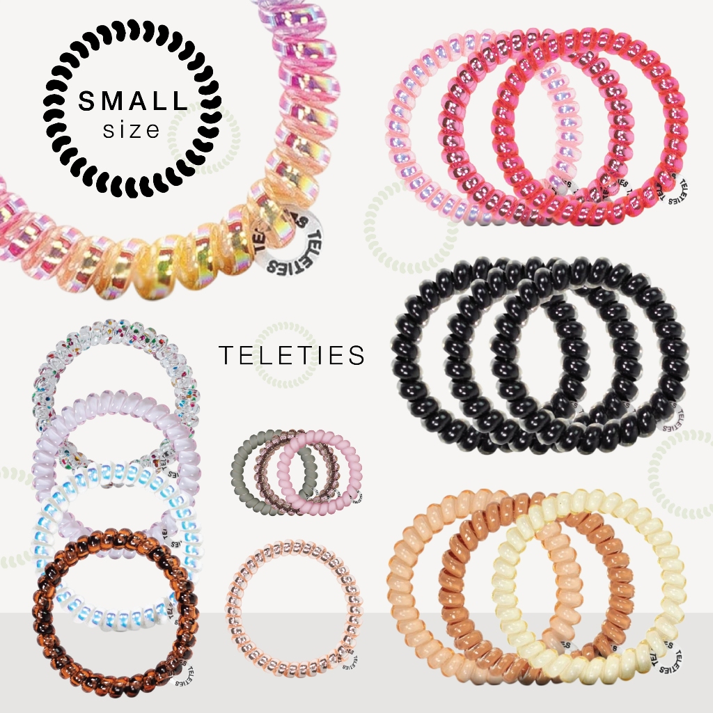 พร้อมส่ง🎉 TELETIES ยางรัดผม HAIR TIES Small (ไซส์ S) นำเข้าจากอเมริกา แท้100%🇺🇸