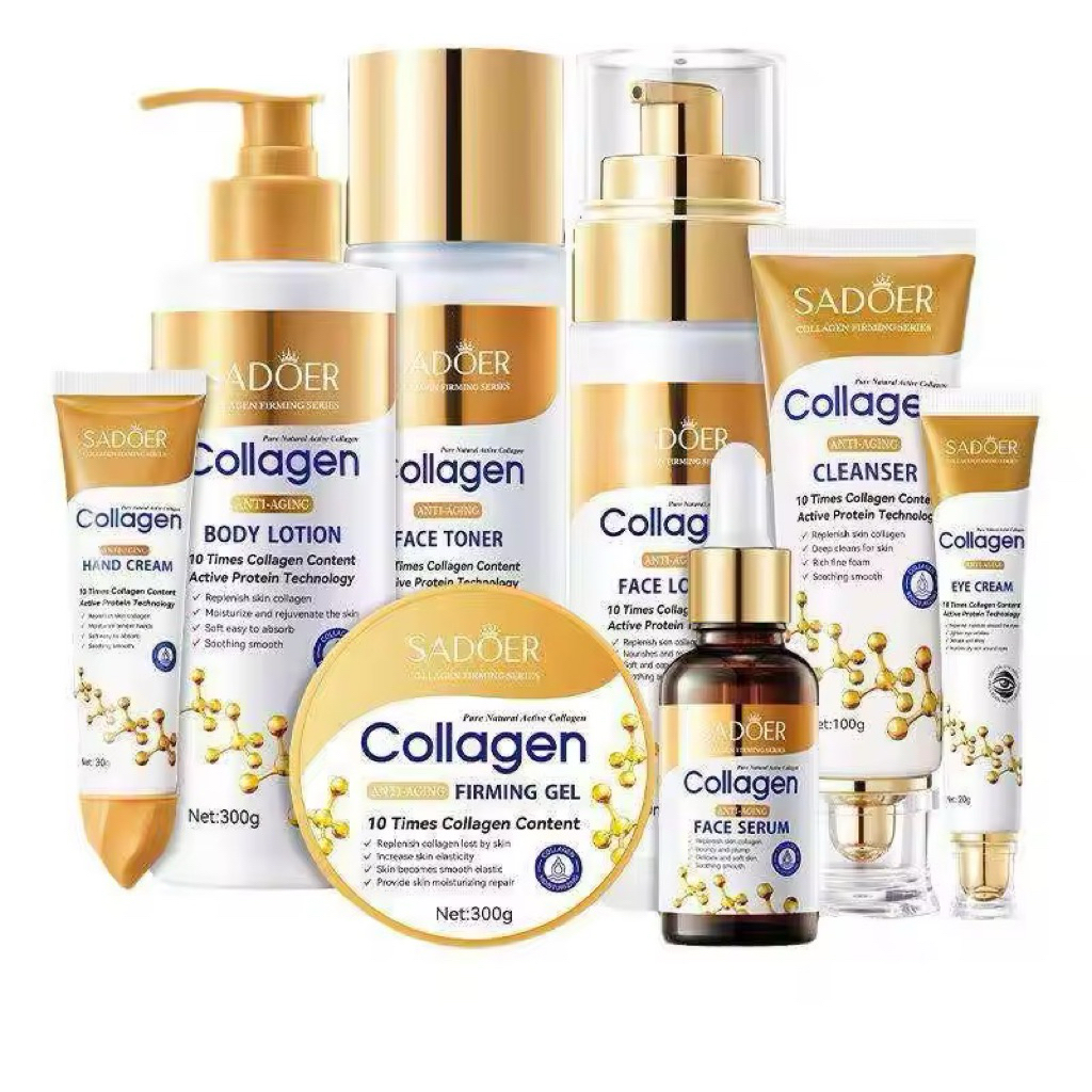 Sadoer Collagen ชุดผลิตภัณฑ์บำรุงผิวสูตรคอลลาเจน บำรุงผิวหน้า ผิวตัว ทั่วเรือนร่าง(กดเลือกสินค้าจากตัวเลือก) ราคา ถูกที่สุด ดีลบีเคเค