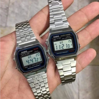 ของแท้ นาฬิกาข้อมือ Casio รุ่น A158WA / A158WEM / A159WA พร้อมกล่อง