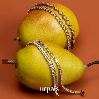 URPALS สร้อยข้อมือ Stainless ชุบทอง 18K สุดหรู ดีไซน์เก๋ ประ…