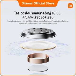 Redmi Buds 6 Play｜เล่นเสียงได้ต่อสุดถึง 36 ชั่วโมง ｜ไดรเวอร์ไดนามิก 10 มม. ｜AI ลดเสียงรบกวน