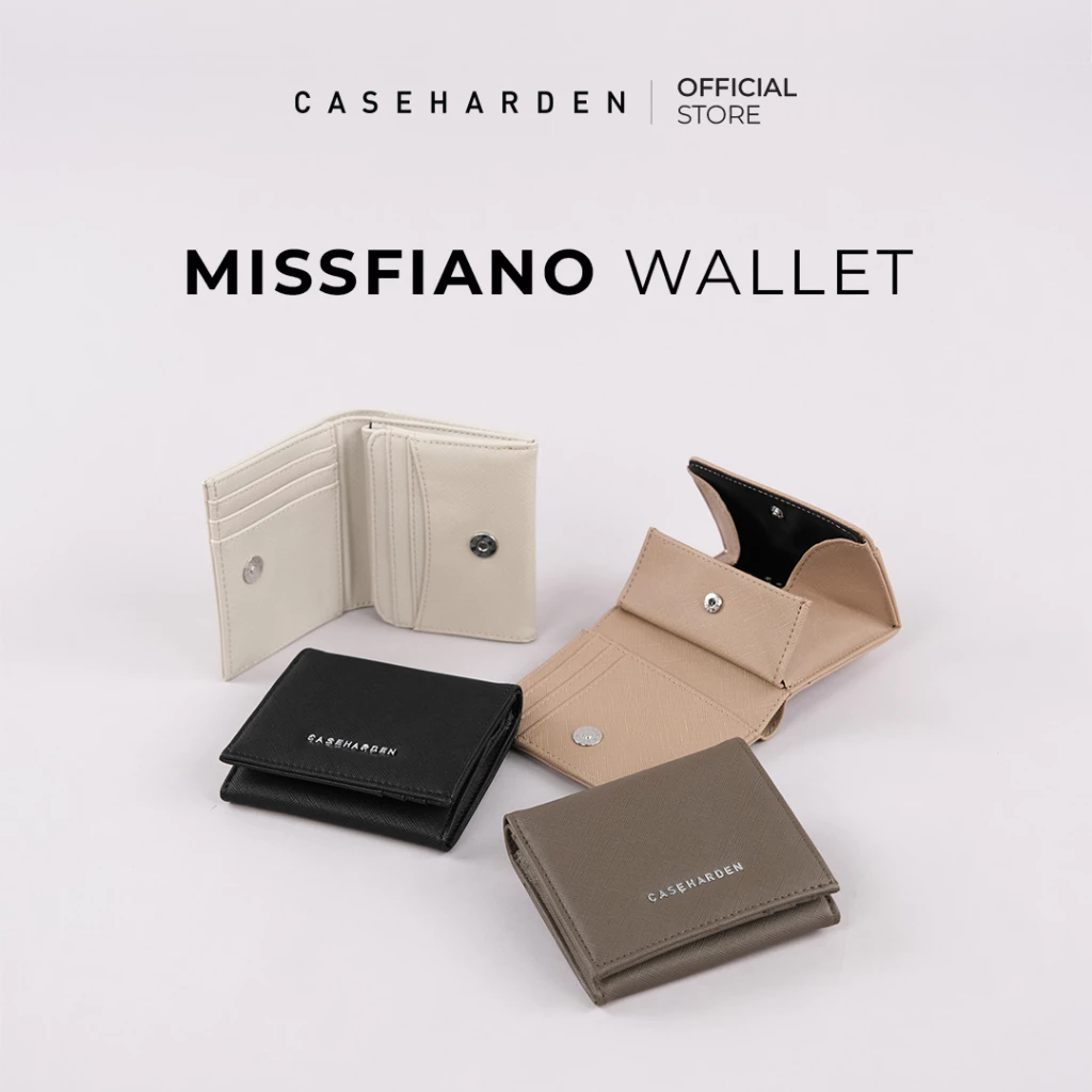 [มีส่งทันที] Caseharden Missfiano Wallet กระเป๋าสตางค์ผู้หญิง