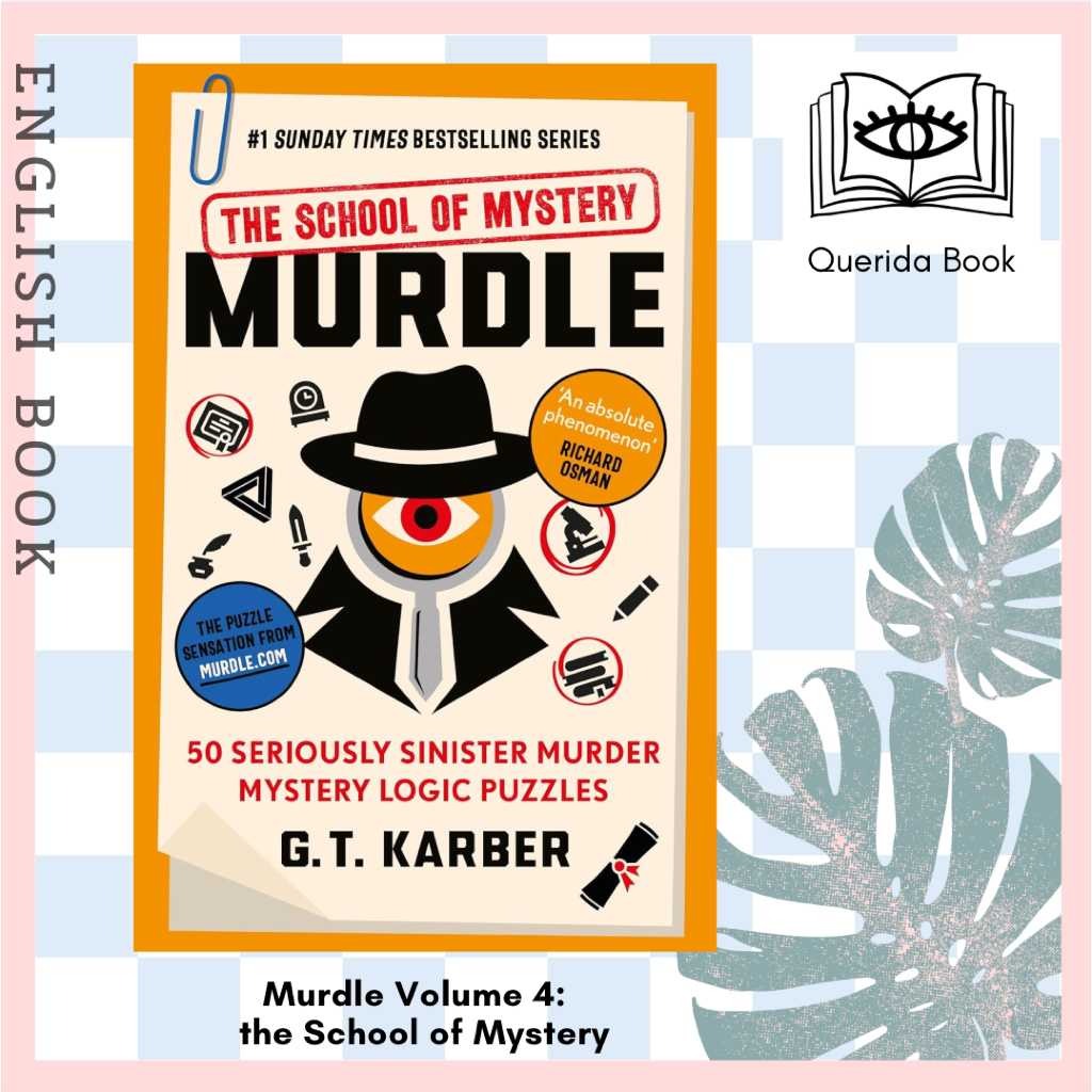 [Querida] หนังสือภาษาอังกฤษ Murdle: the School of Mystery: 50 Seriously Sinister Murder Mystery Logi
