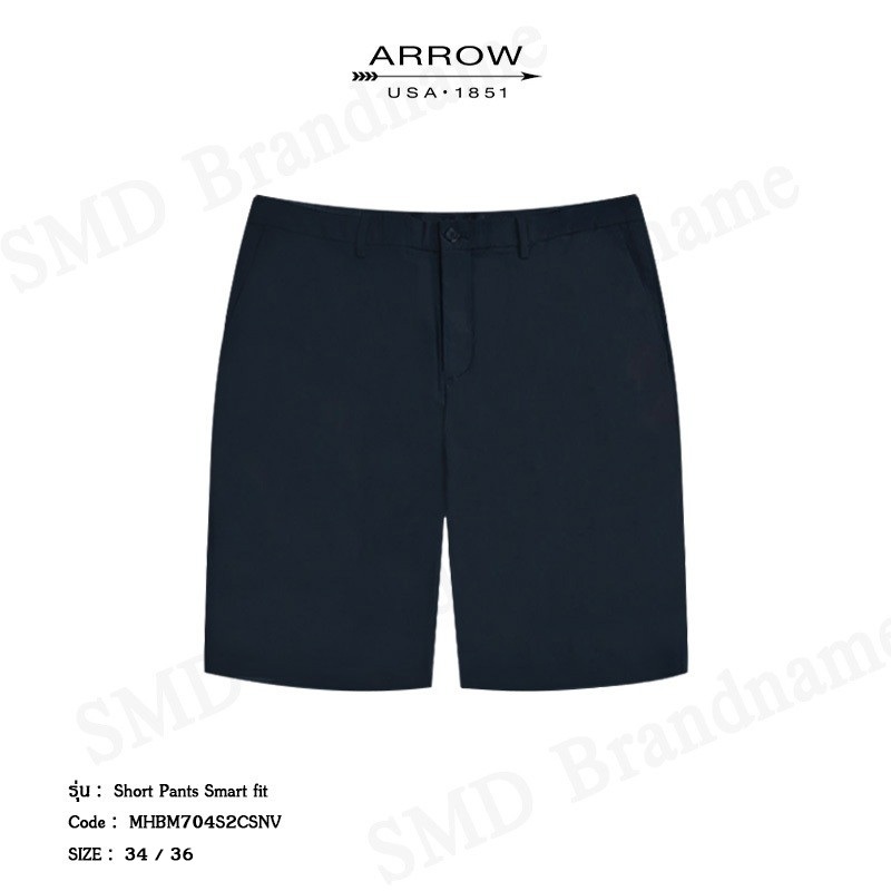 Arrow กางเกงขาสั้นผู้ชาย รุ่น Short Pants Smart fit Code: MHBM704S2CSNV