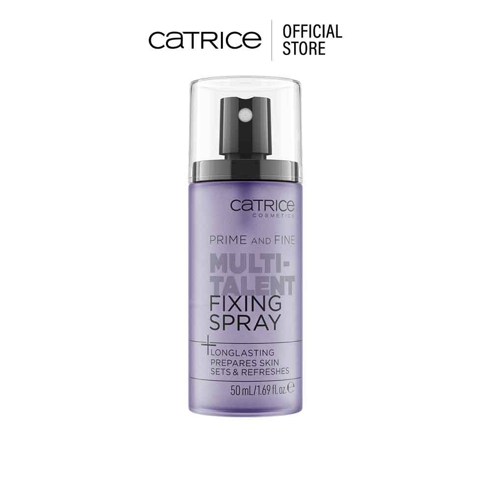 Catrice คาทริซ Prime And Fine Fixing Spray สเปรย์ล็อคเมคอัพ
