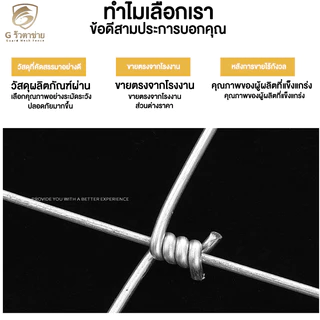 ส่งฟรี❗ช่องตา4'x4' รั้วถักปม รั้วตาข่ายแรงดึง ยาว30m/50m ลวดตาข่ายถักปม ลวดเหล็กล้อมรั้ว G รั้วตาข่าย ลวดล้อมคอกส