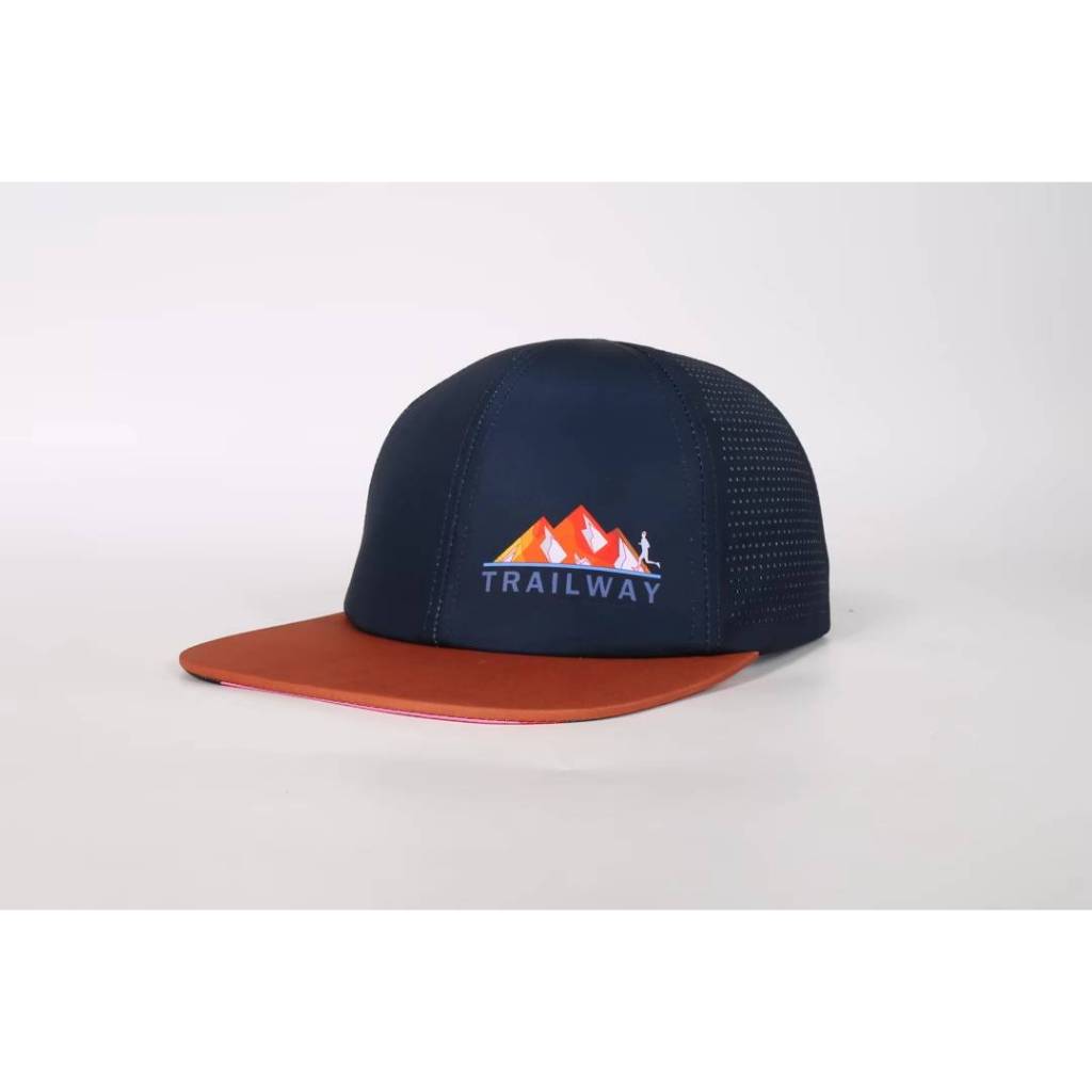 TRAILWAY CAP สี BULEIE หมวกสำหรับออกกำลังกายหรือเที่ยว