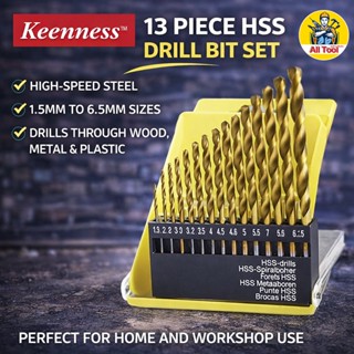 ดอกสว่าน ดอกสว่านเจาะเหล็ก ชุดดอกสว่านเจาะเหล็ก HSS 1 กล่อง …