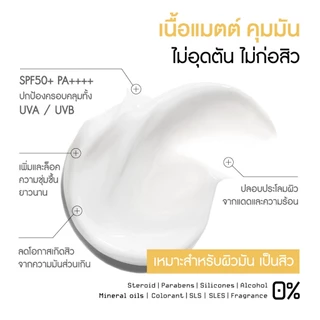SKINPRO Rx Ultimate Dry-Touch Sunscreen 6 g ครีมกันแดด ทุกสภาพผิว SPF50+ PA++++ UVA UVB เนื้อบางเบา สบายผิว