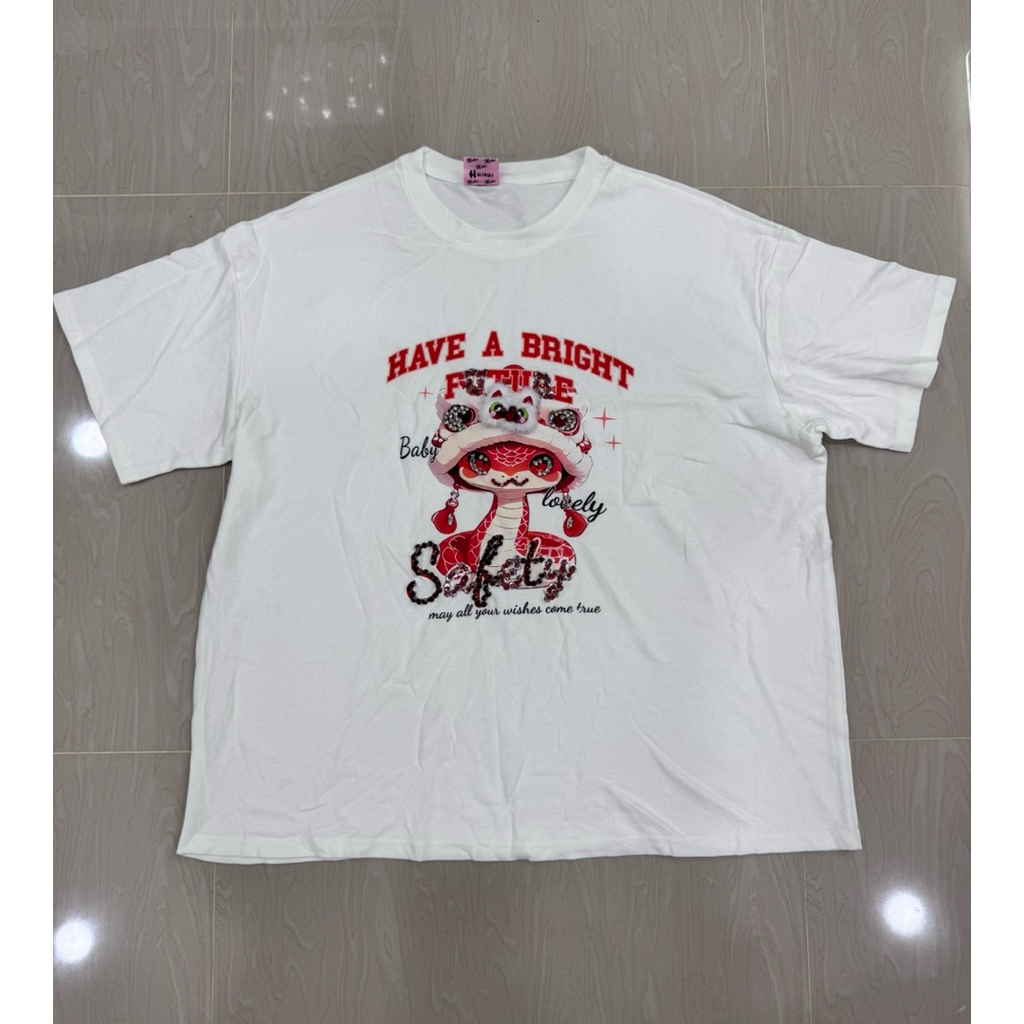 🍂🌺🌹เสื้อยืดงานนำเข้างานป้าย HUI HUI