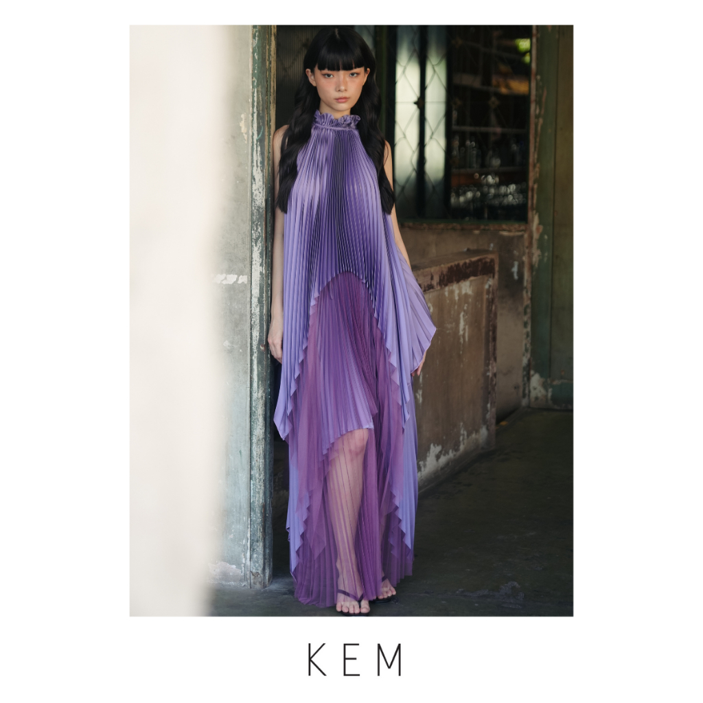 Kemissara Feather tulle Set (Top & Skirt)