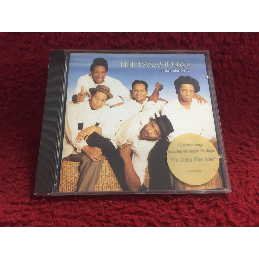 CD The Pasadenas – Yours Sincerely สภาพตามปก CA50-139