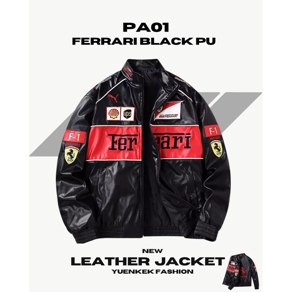 F1 Jacket Racing Pu 🏁 เสื้อแจ็คเก็ท F1 🏎️