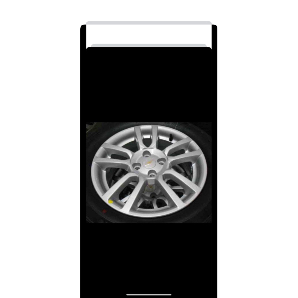 ล้อแม็กซ์เปล่า Chevrolet sonic ขอบ16 4รู100 ราคาต่อวง ซื้อแยกวงได้