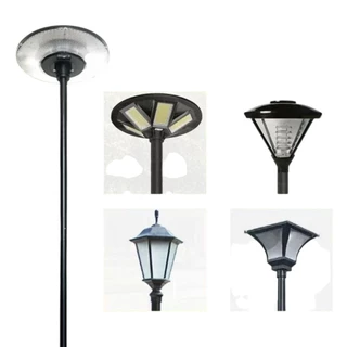○เสาโซล่าเซลล์ เสาใหญ่กว่าร้านอื่น เหล็กหนา2.56มิล สูง3 ,4เมตร SOLAR CELL((มีหน้าแปลน)) ■ท่อ3นิ้วหรือ76มม ทนแดด ทนฝน
