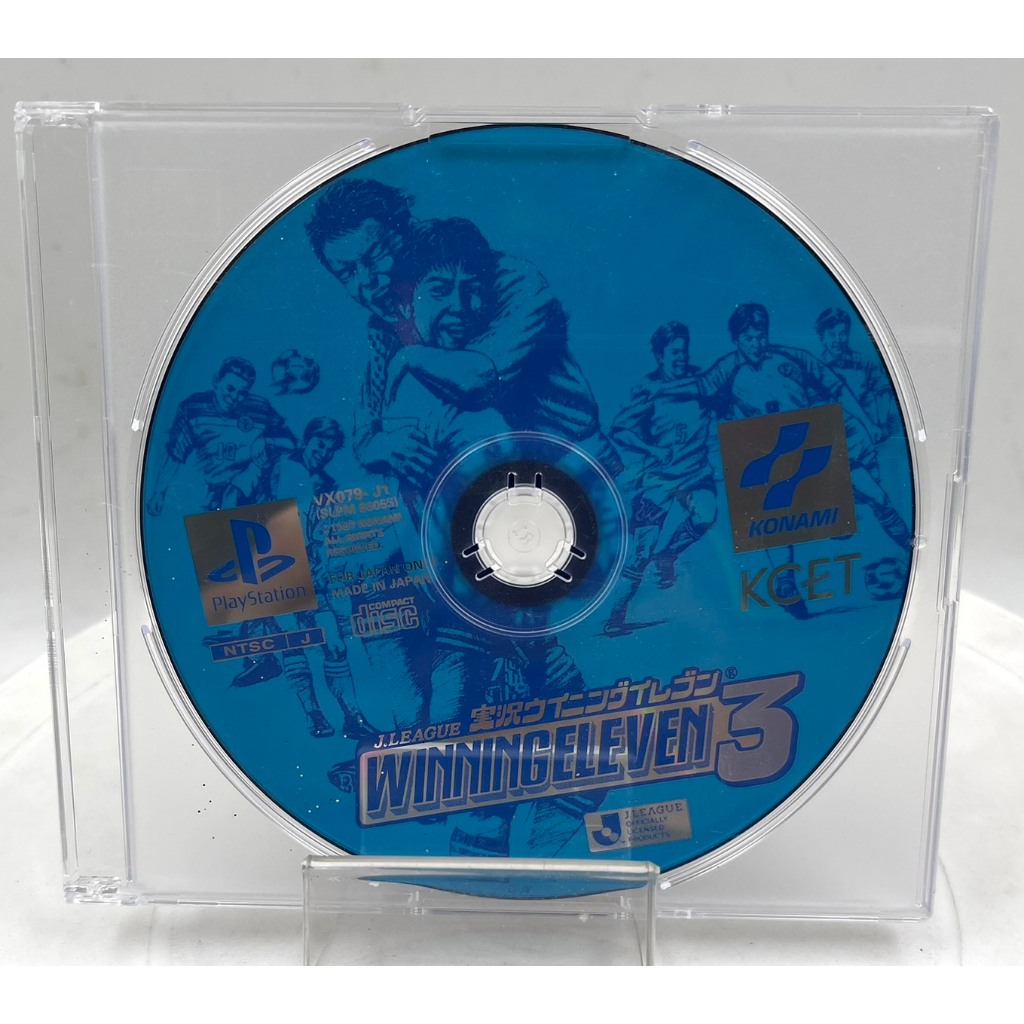 J.League Jikkyou Winning Eleven 3 (No Manual) (Jp) (Ps1)