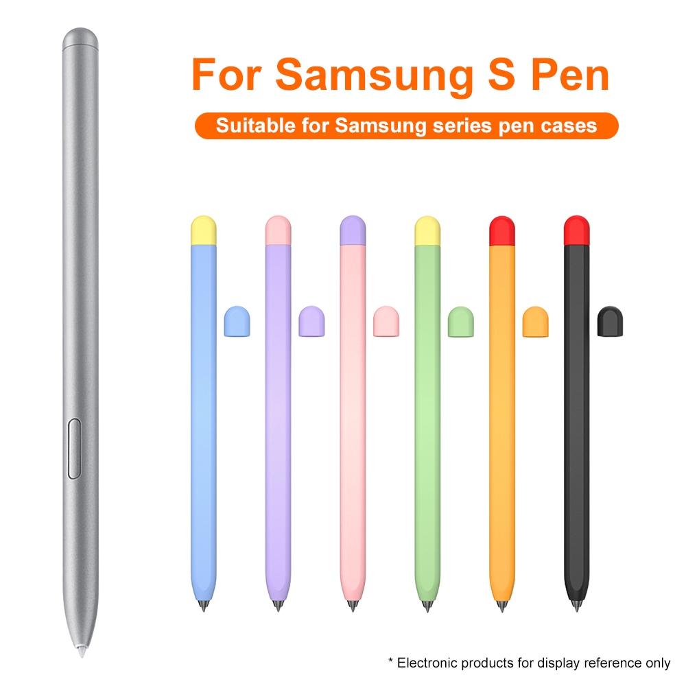 ที่ครอบปากกา S Pen ซิลิโคนนุ่ม สีสันสดใส สำหรับ For Samsung Galaxy Tab S7/S8/S9/S10