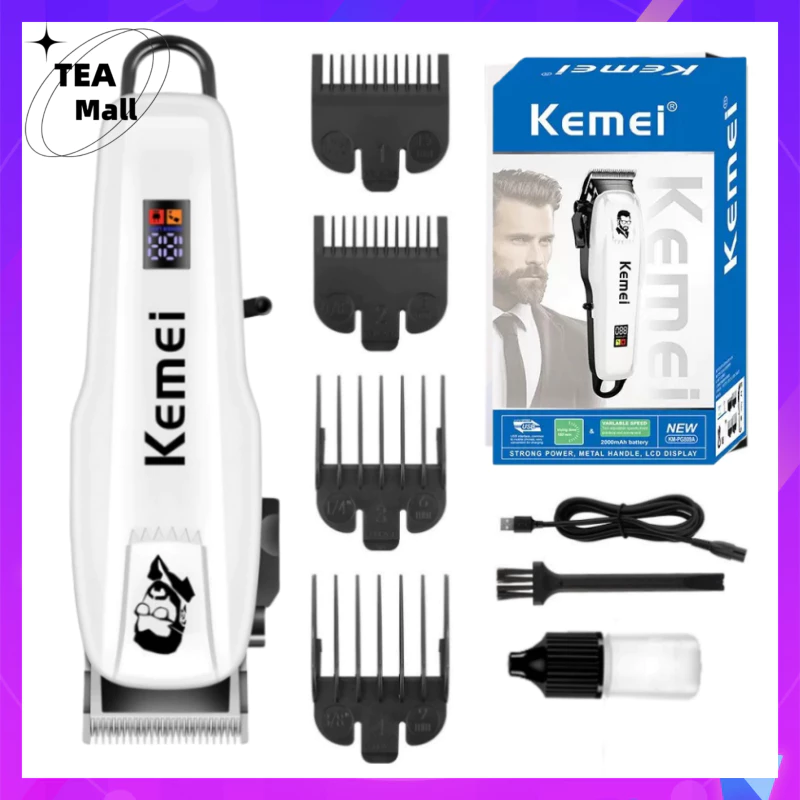 🔥พร้อมส่ง🔥KEMEI KM-809A แบตเตอเลี่ยนตัดผม ปัตตาเลี่ยนตัดผม แบตเตอเลี่ยนไร้สาย