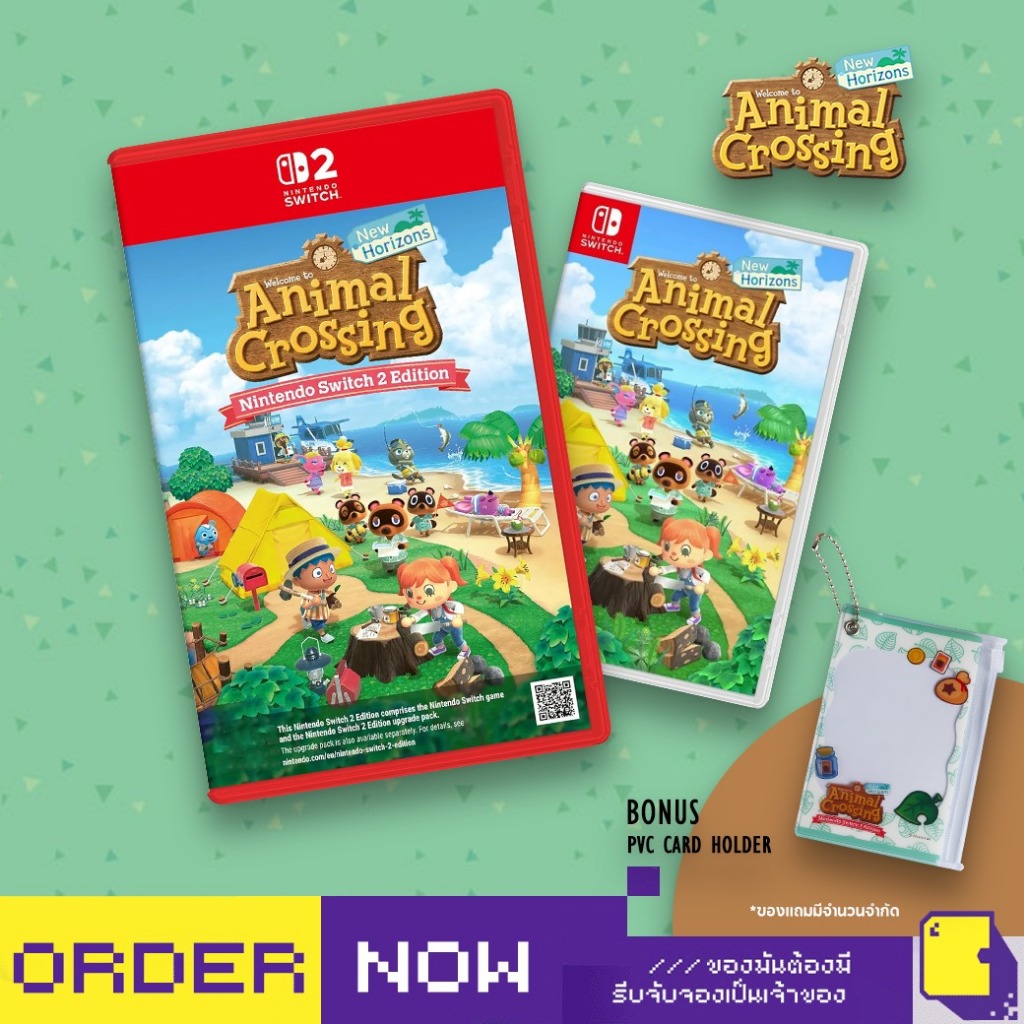 [+..••] พร้อมส่ง | NS2 / NSW ANIMAL CROSSING: NEW HORIZONS (เกม Nintendo Switch™🎮)