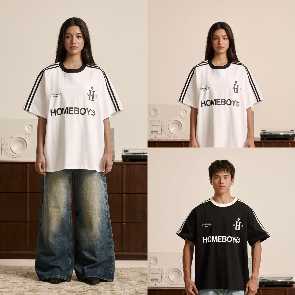 ❗️[ส่งด่วน กทม. 4 ชม.]❗️HOMEBOY เสื้อ UNISEX รุ่น HB.CITY.BOY.JERSEY