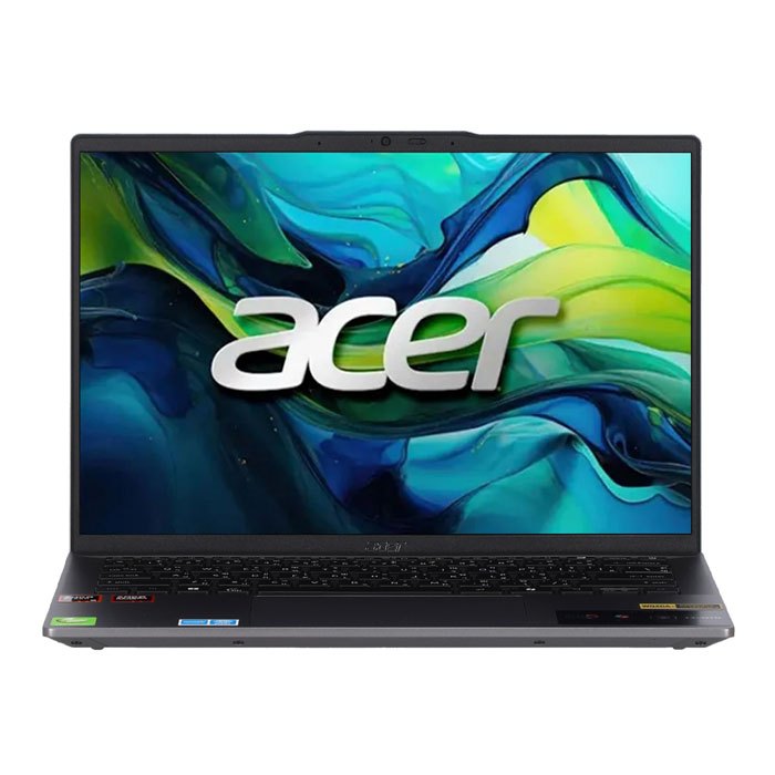 Notebook (โน๊ตบุ๊คบางเบา) Acer Swift Go 14 SFG14-63-R1F1 14" 2.5K OLED Ryzen7 8845HS Ram 16GB SSD512