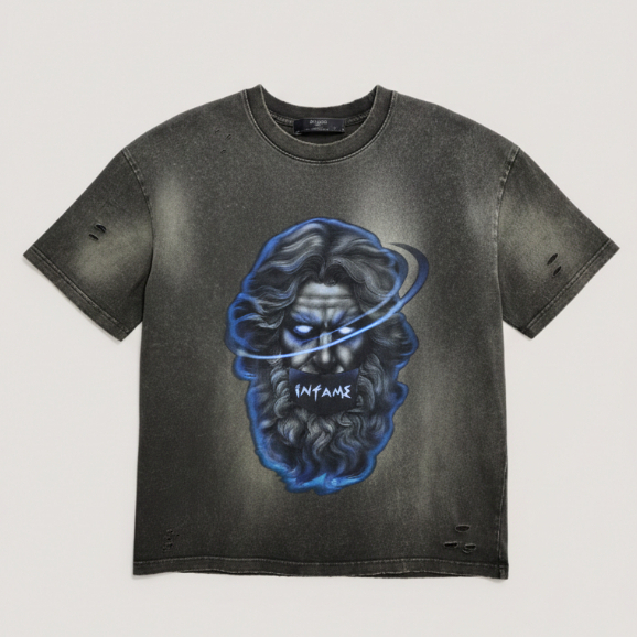 INFAME Le Grec Oversized Faded T-shirt