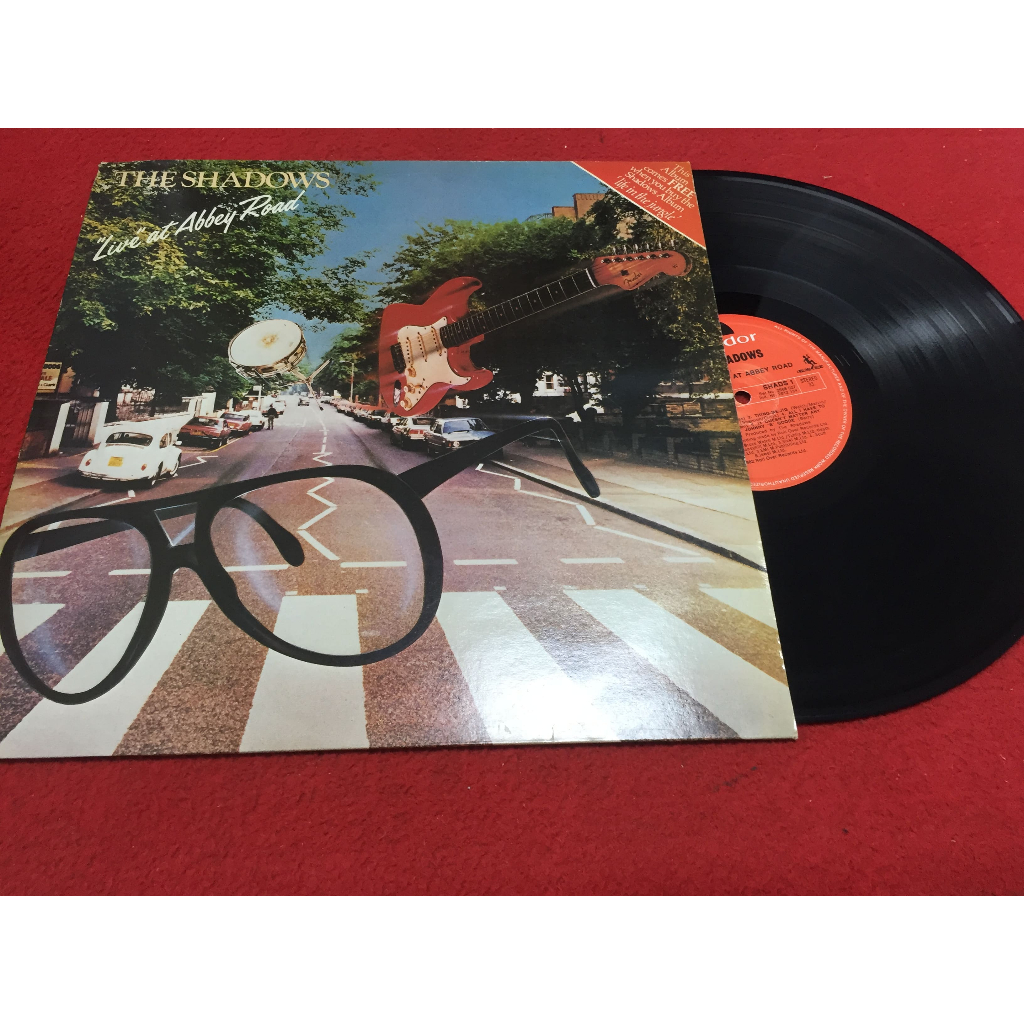 Live At Abbey Road  -  The Shadows  ขนาด 12 นิ้ว LP ร้าน PinHaiMusic B88