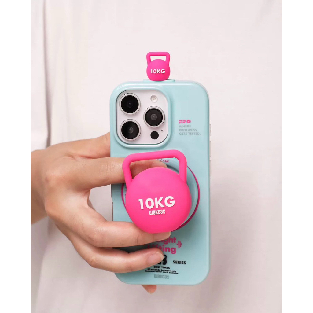 Caseดัมเบล /แม่เหล็กติดมือถือดัมเบล10kg