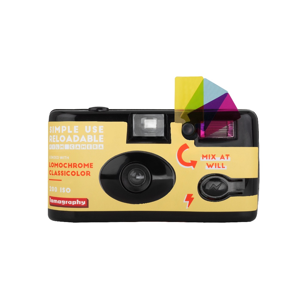 [พร้อมส่ง EMS] กล้องฟิล์มพร้อมใช้ Simple Use รุ่นฟิล์มสี LomoChrome Classicolor ISO 200