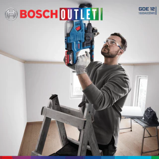 BOSCH GDE 12 อุปกรณ์เสริมสำหรับกักเก็บฝุ่น ใช้กับสว่านโรตารี่ไร้สาย GBH 185 LI ขนาดเจาะ 4 - 16 มม.
