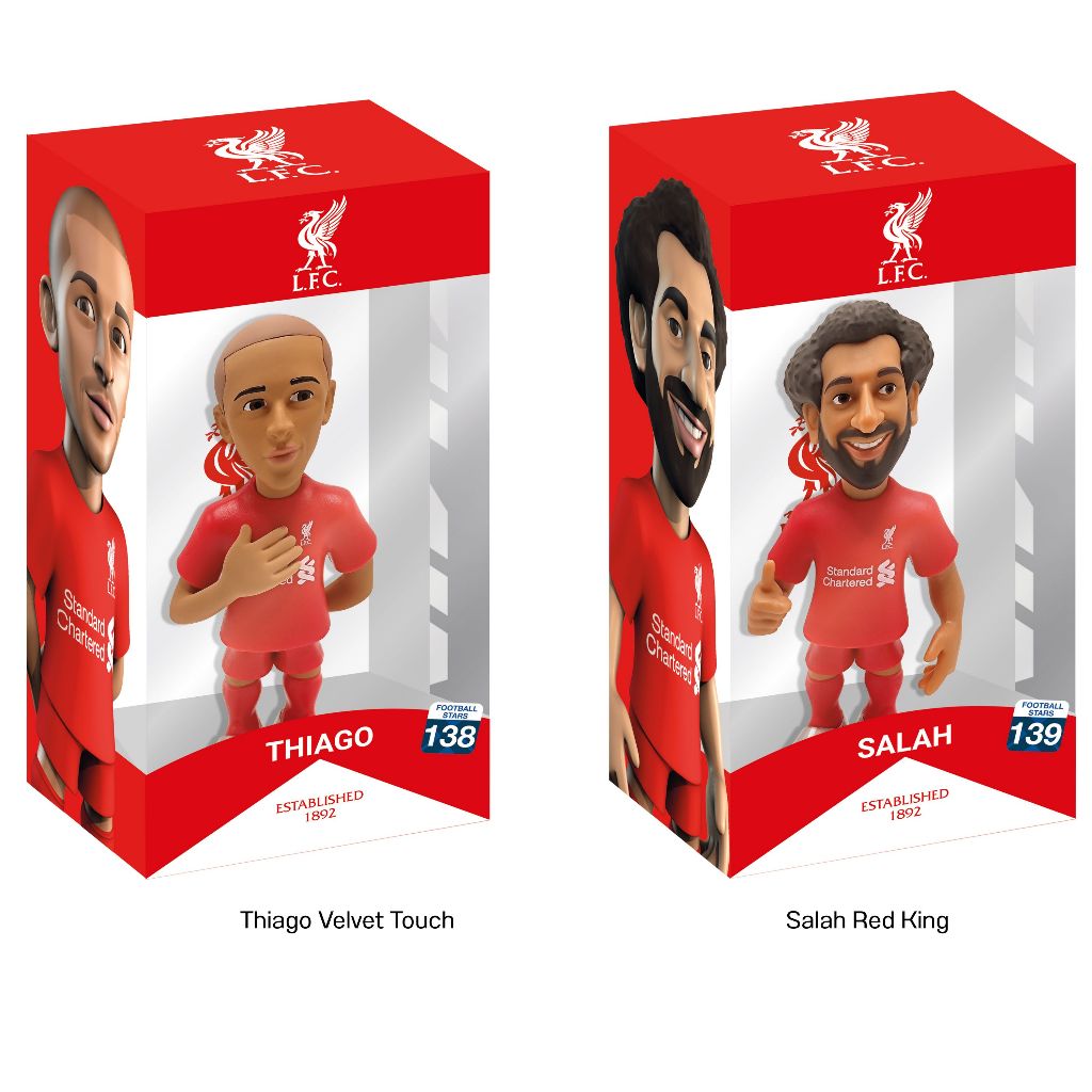 MINIX Football 12 cm Liverpool Football Figures Set - เซ็ตฟิกเกอร์นักฟุตบอลลิเวอร์พูล รหัส LIVERPOOL