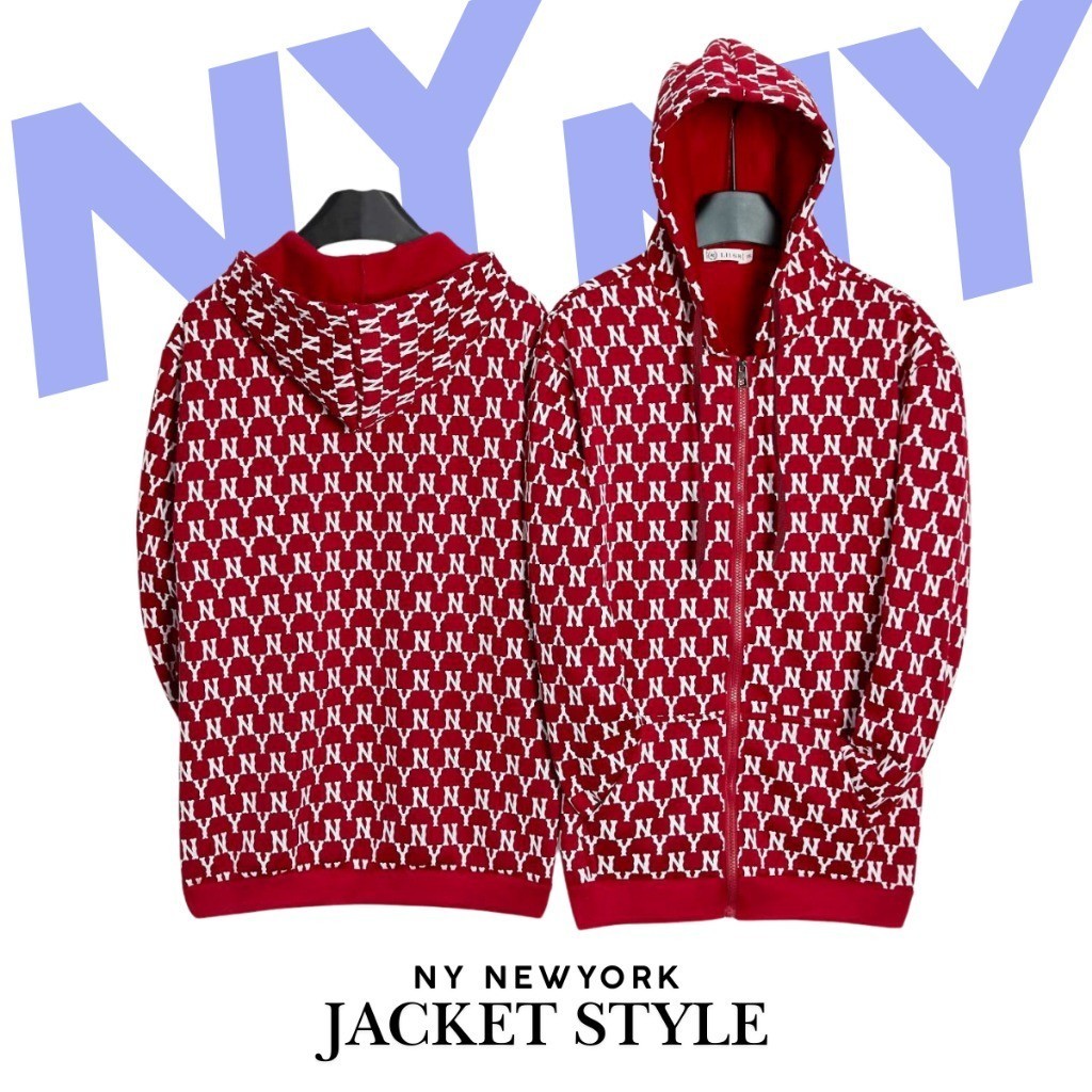 NYC Limited รุ่นพิมพ์ลาย พรีเมี่ยม เสื้อคลุมแขนยาว เสื้อกันหนาว มีฮู้ด ใส่ได้ชาย/หญิง ส่งสินค้าอัปฏิวะ เสื้อแขนยาว