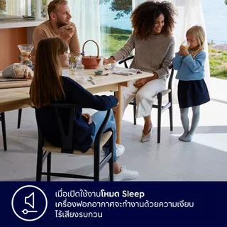 Electrolux เครื่องฟอกอากาศ พร้อมตัวกรอง 4 ขั้นตอน สำหรับห้องขนาด 26 ตร.ม. UltimateHome 300 รุ่น FA31-200WT สีขาว